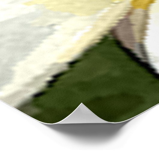 Hawaii Flowers Poster (Hoek)