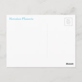 Hawaii Flowers voor iedereen Briefkaart (Achterkant)