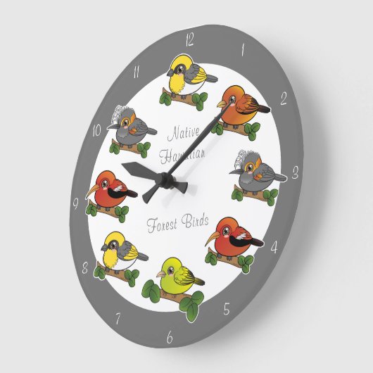 Hawaii Forest Vogels Grote Klok (Hoek)