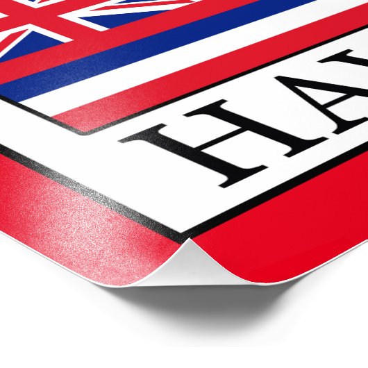 Hawaii Foto Afdruk (Hoek)