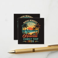Hawaii gezinsreis tropische zonsondergang 2026