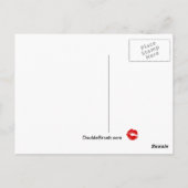 Hawaii Gift Will Kiss voor een reis naar Hawaï Briefkaart (Achterkant)