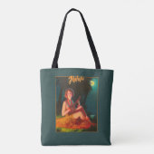Hawaii Girl met Ukulele Tote Bag (Achterkant)