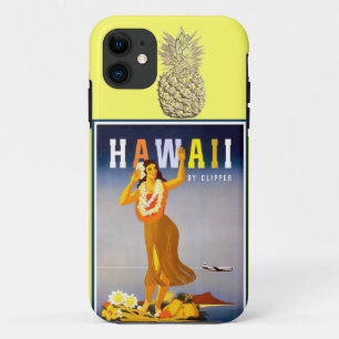 Hawaii Gold Pineapple Hula Dancer Case-Mate iPhone Case