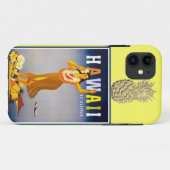 Hawaii Gold Pineapple Hula Dancer Case-Mate iPhone Case (Achterkant (horizontaal))