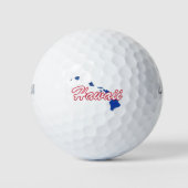 Hawaii Golfballen (Voorkant)