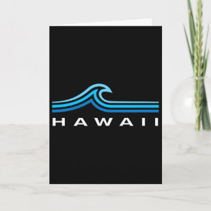 Hawaii Golven Vintage Heren Dames Jongens Souvenir Kaart
