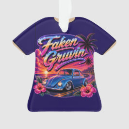 Hawaii grafische T-shirt Ornament