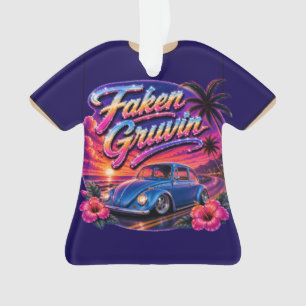 Hawaii grafische T-shirt Ornament