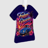 Hawaii grafische T-shirt Ornament (voorkant)