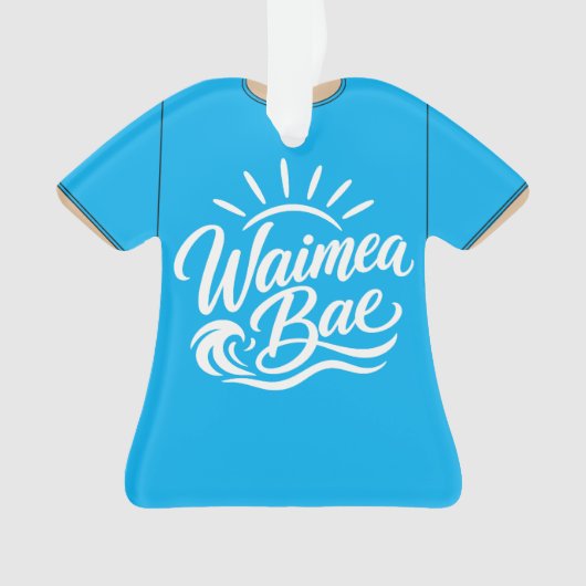 Hawaii grafische T-shirt Ornament (voorkant)