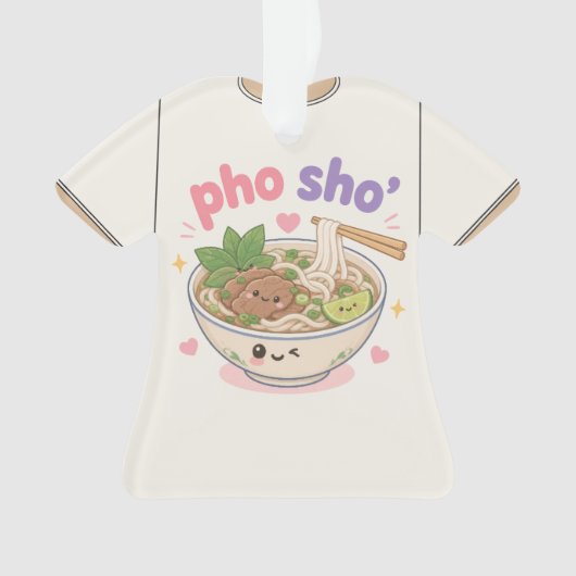 Hawaii grafische T-shirt Ornament (voorkant)