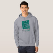 Hawaii Green Zee Turtle - Hanauma Bay Hoodie (Voorkant volledig)