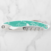 Hawaii Green Zee Turtle Kurkentrekker (Voorkant)