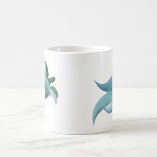 Hawaii Green Zee Turtle Magische Mok (Center)