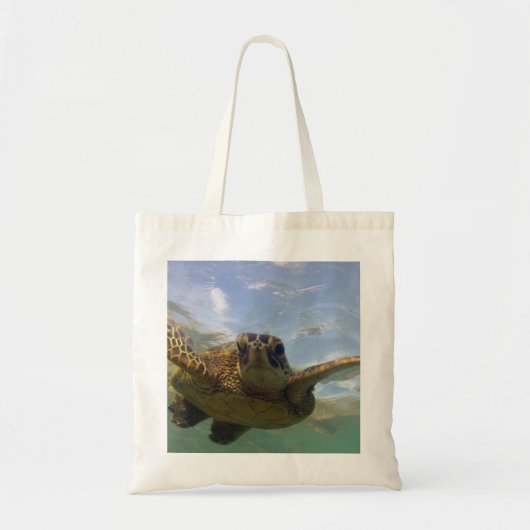 Hawaii Green Zee Turtle Tote Bag (Voorkant)