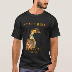 Hawaii Grondgebied Vogel De Hawaiiaanse Gans T-shirt