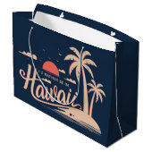 Hawaii Groot Cadeauzakje (Achterkant Gekanteld)