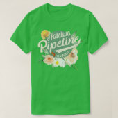 Hawaii Haleiwa Pipeline Oahu North Shore Surf Desi T-shirt (Design voorkant)