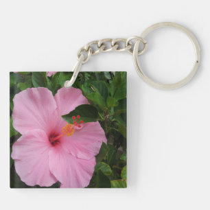 Hawaii Hanauma Bay Hibiscus Bloemen Sleutelhanger