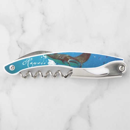 Hawaii Hanauma Bay Manta Ray Kurkentrekker (Achterkant)