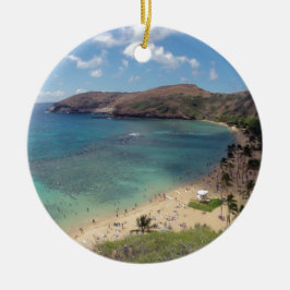 Hawaii Hanauma Bay Oahu Keramisch Ornament