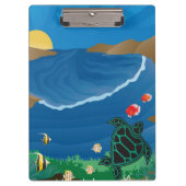 Hawaii Hanauma Bay Turtle Klembord (Voorkant)
