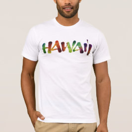 Hawai'i - Hand Lettering Calligraphy - Hawaii T-shirt