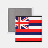 HAWAII/HAWAÏAN FLAG MAGNEET (Voorkant / Achterkant)