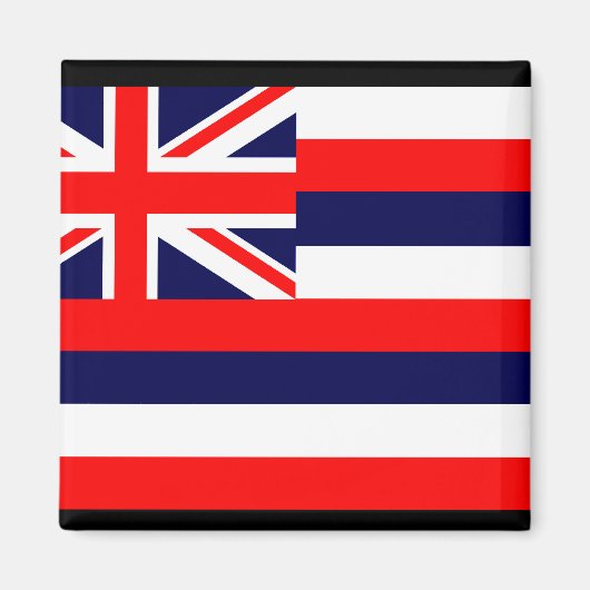 HAWAII/HAWAÏAN FLAG MAGNEET (Voorkant)
