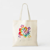 Hawaii Hawaiian Aloha stranden Hibiscus Flowers St Tote Bag (Achterkant)
