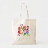 Hawaii Hawaiian Aloha stranden Hibiscus Flowers St Tote Bag (Voorkant)