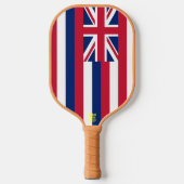 Hawaii Hawaiian Flag Pickleball Paddle (Voorkant)