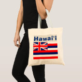 Hawaii Hawaiian Flag Tote Bag (Voorkant (product))