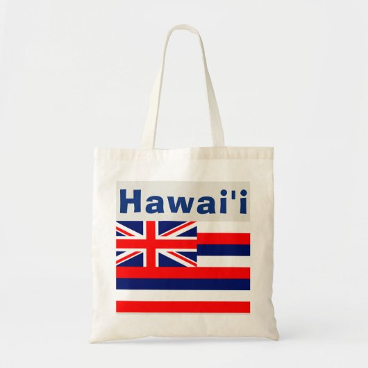 Hawaii Hawaiian Flag Tote Bag (Voorkant)