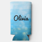 Hawaii | Hawaiian Hula Dancer gepersonaliseerd Seltzer Blikjeskoeler (Achterkant)