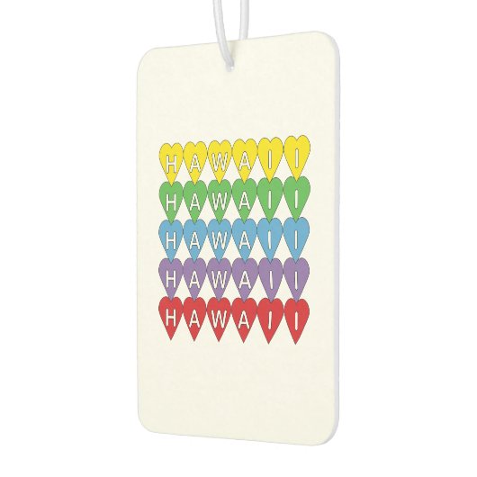 Hawaii Hearts Rainbow Luchtverfrisser (Links)