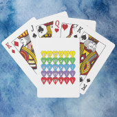 Hawaii Hearts Rainbow Pokerkaarten