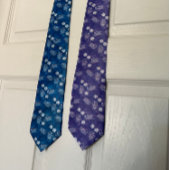 Hawaii Hibiscus Bloem Tropisch palmblad Stropdas