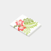 Hawaii Hibiscus Flora Floral Flowers Blossom Post-it® Notes (Schuin)