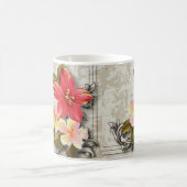  hawaii hibiscus florale tropische bruiloft koffiemok (Center)