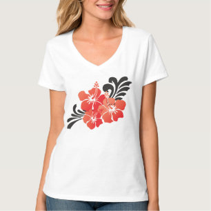 Hawaii Hibiscus Flower T-shirt