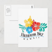 Hawaii Hibiscus Flowers Briefkaart (Voorkant / Achterkant)