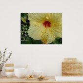 Hawaii hibiscus poster (Keuken)