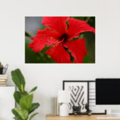 Hawaii Hibiscus Poster (Thuiskantoor)