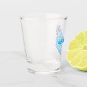 Hawaii Hibiscus Shot glass Glas (Links)