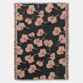 Hawaii Hibsicsus Flowers Deken (Voorkant Verticaal)