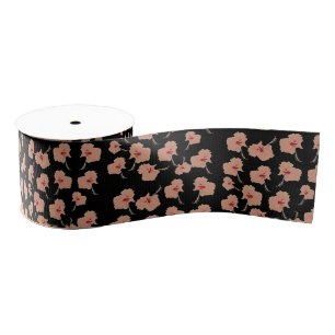 Hawaii Hibsicsus Flowers Grosgrain Lint