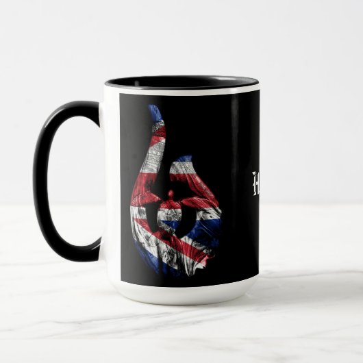 Hawaii Honu Tribal Hook HIFlag Mok (Links)