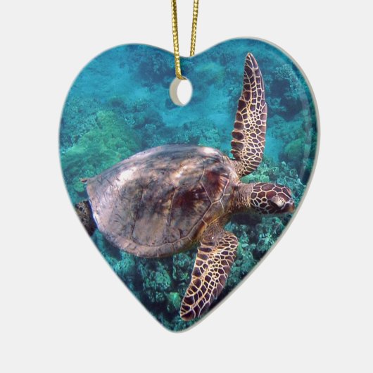 Hawaii Honu Turtle Ornament (Links)